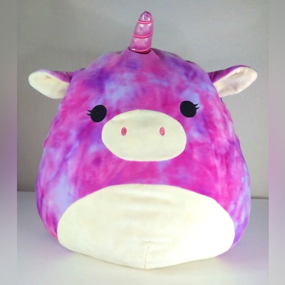 Kellytoy | Toys | Squishmallows Lola The Purple Pink Tie Dye Unicorn 6 ...